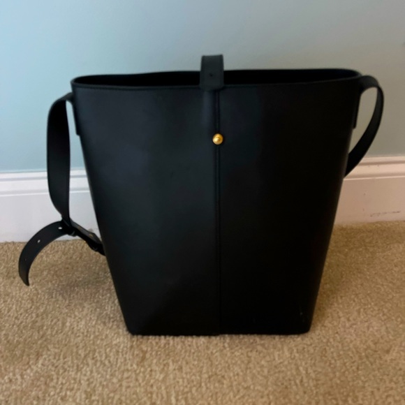 Jenni Kayne Leather Bucket Bag